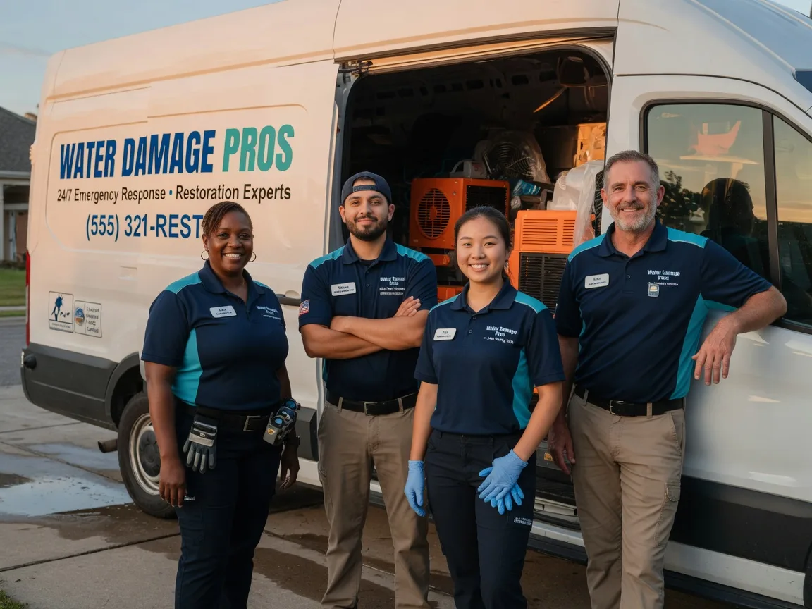 Water Damage Restoration company in Jenks, OK