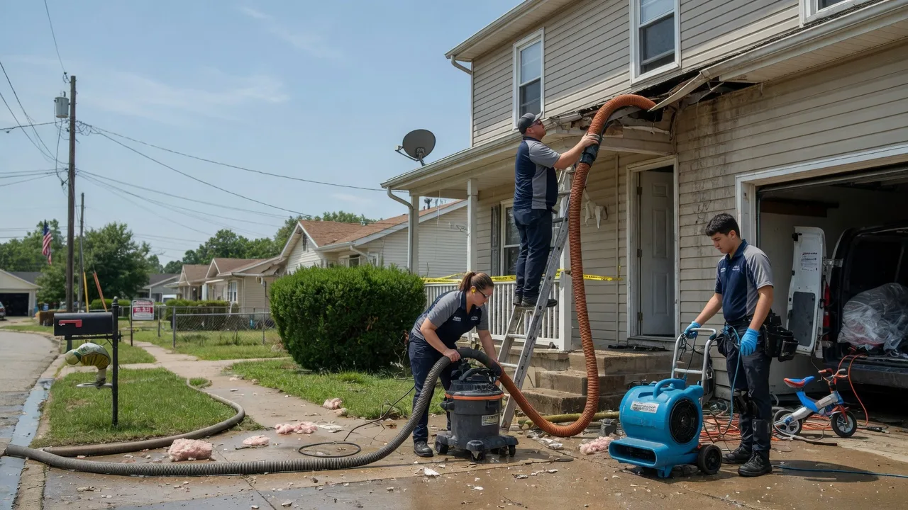 Water Damage Restoration in Jenks, OK near me